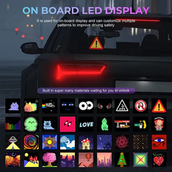 Car Rear Window LED Display