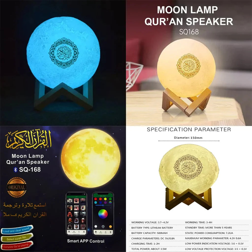 Moon Lamp Quran Speaker